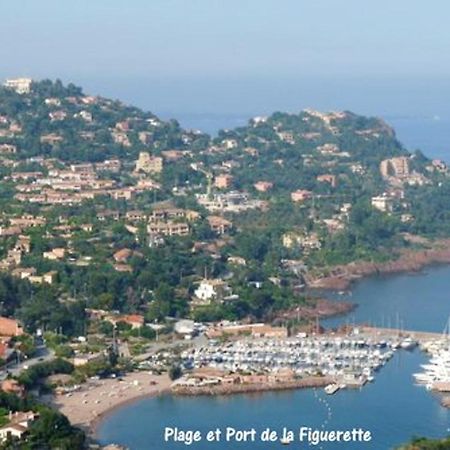 Studio A Theoule Sur Mer A 400 M De La Plage Avec Vue Sur La Mer Terrasse Amenagee Et Wifi Lägenhet Exteriör bild